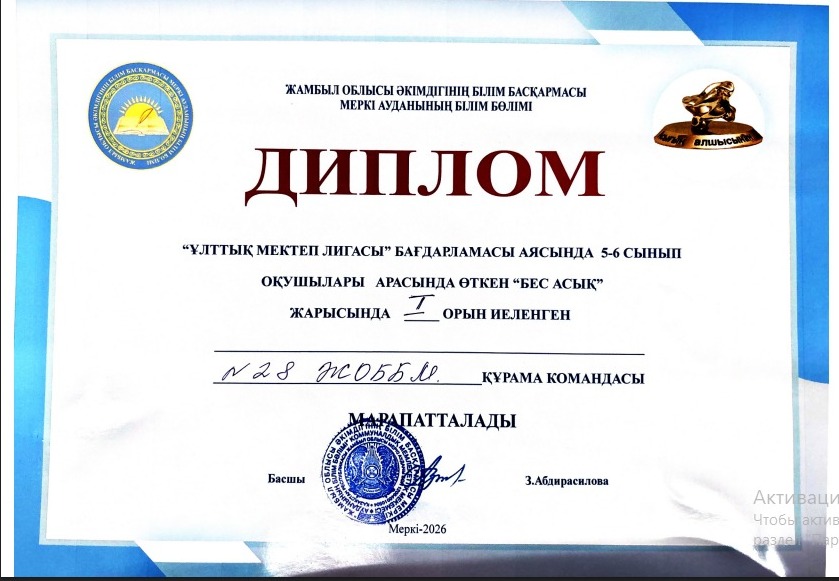 Жетістіктеріміз